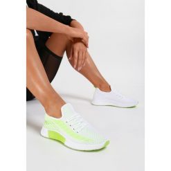 Limonkowe Buty Sportowe Eirelora. Buty sportowe damskie Renee, bez wzorów, sportowe. W wyprzedaży za 69,99 zł.
