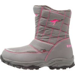 Buty zimowe damskie: KangaROOS PUDDLE Śniegowce steel grey/blossom pink