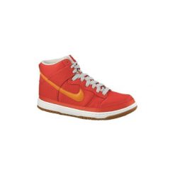 Buty Nike Dunk High Supreme 324759-881. Pomarańczowe trampki męskie Nike, bez wzorów, bez zapięcia. Za 279,99 zł.