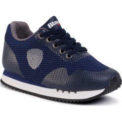 Sneakersy BLAUER - S0DASH01/MES M Navy. Niebieskie trampki chłopięce Blauer, bez wzorów, ze skóry ekologicznej, na sznurówki. W wyprzedaży za 209,00 zł.