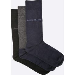 John Frank - Skarpety (3-pack). Szare skarpetki męskie marki John Frank, z bawełny. W wyprzedaży za 27,90 zł.