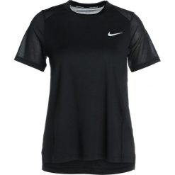 Nike Performance DRY MILER RUNNING Tshirt basic black. Czarne topy sportowe damskie marki Nike Performance, xs, z materiału. Za 139,00 zł.
