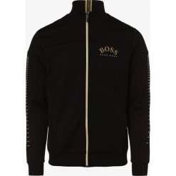 BOSS Athleisure - Męska bluza rozpinana – Skaz Win, czarny. Czarne bluzy męskie BOSS Athleisure, xl, z haftami, z dresówki, eleganckie, bez kołnierzyka, bez rękawów, bez kaptura. Za 799,95 zł.