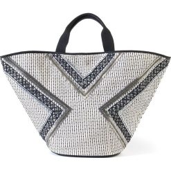 Shopper bag damskie: Torba cabas etniczna