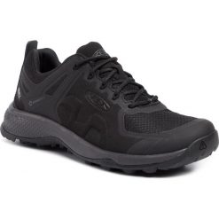 Trekkingi KEEN - Explore Wp 1021611 Black/Magnet. Czarne trapery męskie Keen, ze skóry ekologicznej, bez zapięcia, trekkingowe. W wyprzedaży za 369,00 zł.