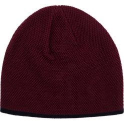 Czapka CZA0000010. Czerwone czapki męskie z tkaniny. Za 89,00 zł.