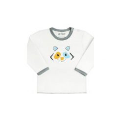Nini Bluzka Chłopięca 80 Biała. Białe t-shirty chłopięce marki Nini, z bawełny. Za 29,00 zł.