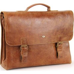 Torba skórzana na laptopa/tablet DAAG Jazzy Wanted 94 jasnobrązowa - jasny brązowy. Pomarańczowe torby na laptopa daag, ze skóry. Za 575,99 zł.