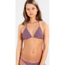 Stroje dwuczęściowe damskie: Les Girls Les Boys STRIPE TRIANGLE Góra od bikini bubblegum/black