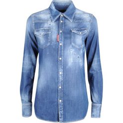 Dsquared2 Koszula "Regular Fit". Czerwone koszulki damskie Dsquared2, na co dzień, bez wzorów, polo, bez rękawów. Za 1299,00 zł.