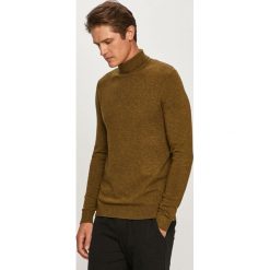 Only & Sons - Sweter 22014110. Żółte swetry męskie Only & Sons, xl, bez wzorów, z dzianiny, z golfem, bez kaptura. W wyprzedaży za 99,90 zł.