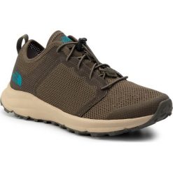 Buty THE NORTH FACE - Litewave Flow Lace II T93RDS3NL New Taupe Green/Four Leaf Clover. Zielone buty sportowe męskie The North Face, z tworzywa sztucznego, bez zapięcia, do biegania. W wyprzedaży za 189,00 zł.