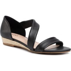 Espadryle ALDO - Moewen 59187324 97. Czarne espadryle damskie ALDO, bez wzorów, ze skóry ekologicznej, bez obcasa, na obcasie. W wyprzedaży za 189,00 zł.