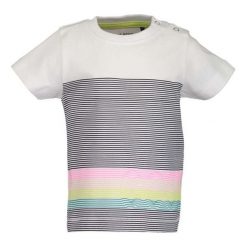 Blue Seven Koszulka Chłopięca 62 Biały. Niebieskie t-shirty chłopięce Blue Seven, bez wzorów, z jeansu, bez rękawów. W wyprzedaży za 35,00 zł.