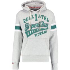 Bluzy męskie: Superdry REAL ATH HOOD Bluza z kapturem trophy grey marl