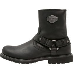 Buty zimowe męskie: Harley Davidson Botki kowbojki i motocyklowe black