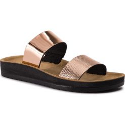 Klapki SCHOLL - Cynthia F27434 1853 380 Rose Gold. Żółte klapki damskie Scholl, z materiału. W wyprzedaży za 229,00 zł.