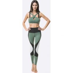Cardio Bunny - Legginsy Sky. Zielone legginsy marki Cardio Bunny, l, z dzianiny. Za 189,90 zł.