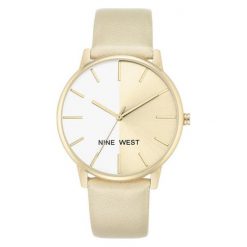 Nine West Zegarki Damskie Nw/1996chgd. Białe zegarki damskie marki Nine West. Za 269,00 zł.