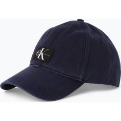 Calvin Klein Jeans - Męska czapka z daszkiem, niebieski. Niebieskie czapki męskie marki Calvin Klein Jeans, z aplikacjami, z jeansu. Za 159,95 zł.
