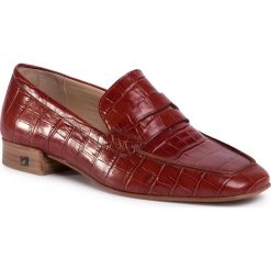 Lordsy SCOTCH & SODA - Blythe 20771669 Cognac Croco Optic S457. Pomarańczowe półbuty damskie Scotch & Soda, ze skóry, bez obcasa, na obcasie. Za 679,00 zł.