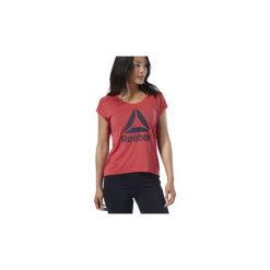 T-shirty z krótkim rękawem Reebok Sport Koszulka Workout Ready Supremium 2.0. Czerwone bluzki sportowe damskie Reebok Sport, s, bez wzorów, bez kołnierzyka, z krótkim rękawem, krótkie, bez kaptura. Za 89,95 zł.