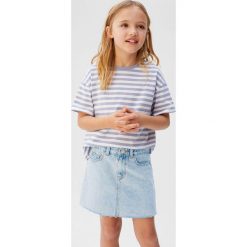 Mango Kids - Spódnica dziecięca Sue 110-164 cm. Spódniczki dziewczęce Mango Kids, na co dzień, bez wzorów, z bawełny, midi, proste. Za 59,90 zł.