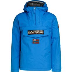 Kurtka NAPAPIJRI RAINFOREST WINTER 1 Niebieski. Niebieskie kurtki męskie Napapijri, m, bez wzorów, z polaru, bez kaptura. W wyprzedaży za 616,00 zł.