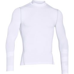 Under Armour ColdGear® Armour Compression Koszulka Biały. Białe podkoszulki męskie xl, z elastanu, długie. Za 257,95 zł.