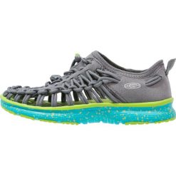Keen UNEEK O2 Sandały trekkingowe neutral gray/viridian. Szare sandały chłopięce Keen, z gumy. W wyprzedaży za 174,30 zł.