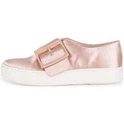 What For tenisówki slip-on damskie Rafa 38 różowe. Różowe trampki i tenisówki damskie What For, bez wzorów, na klamry. W wyprzedaży za 229,00 zł.