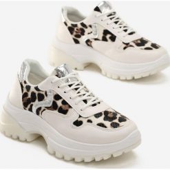 Białe Sneakersy Mayflower. Białe sneakersy damskie Inny. Za 99,99 zł.
