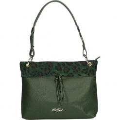 Torba - 100-22-O DM V. Żółte torebki klasyczne damskie Venezia, ze skóry. Za 329,00 zł.