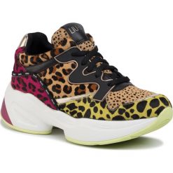 Sneakersy LIU JO - Jog 09 Sneaker BA0019 PX008 Leopard Multi S19D8. Pomarańczowe półbuty damskie Liu Jo, na co dzień, bez wzorów, ze skóry ekologicznej, bez obcasa, na płaskiej podeszwie, bez zapięcia. W wyprzedaży za 499,00 zł.