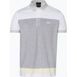BOSS Athleisure - Męska koszulka polo – Paddy 4, niebieski. Niebieskie koszulki męskie BOSS Athleisure, m, w paski, z materiału, klasyczne, bez rękawów. Za 429,95 zł.