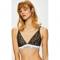 Calvin Klein Underwear - Biustonosz. Szare biustonosze koronkowe Calvin Klein Underwear. Za 159,90 zł.