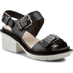 Rzymianki damskie: Sandały CLARKS – Hexton Glitz 261146424 Black Leather