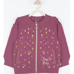 Bluza. Czerwone bluzy niemowlęce BEAUTIFUL, z aplikacjami, z bawełny, z długim rękawem, długie. Za 69,90 zł.
