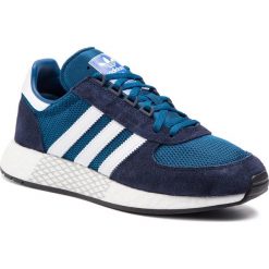 Buty adidas - Marathon Tech G27461 Legink/Ftwwht/Legmar. Niebieskie buty sportowe męskie Adidas, na co dzień, bez wzorów, ze skóry ekologicznej, bez zapięcia. Za 549,00 zł.