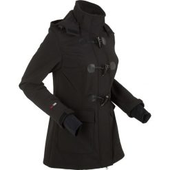 Kurtka budrysówka softshell bonprix czarny. Czarne kurtki damskie bonprix, bez wzorów, z softshellu. Za 249,99 zł.