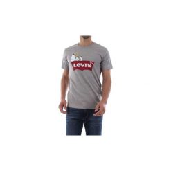T-shirty z krótkim rękawem Levis 22491 GRAPHIC SET-IN. Szare t-shirty męskie Levi's®, s, bez wzorów, bez kołnierzyka, krótkie. Za 98,37 zł.