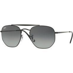 Ray-Ban - Okulary The Marshal. Szare okulary przeciwsłoneczne damskie marki Ray-Ban, okrągłe. Za 599,90 zł.