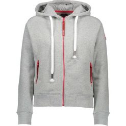 Bluza w kolorze szarym. Szare bluzy damskie Peak Mountain, bez wzorów, bez rękawów, bez kaptura. W wyprzedaży za 107,95 zł.
