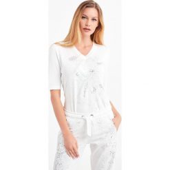 BLUZKA HUSH SPORTALM. Bluzki damskie Sportalm, bez wzorów, eleganckie, bez kołnierzyka, bez rękawów. Za 439,00 zł.