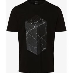 BOSS Casual - T-shirt męski – Toll 2, czarny. Czarne t-shirty męskie BOSS Casual, s, z nadrukiem, z bawełny, casualowe, bez kołnierzyka. Za 249,95 zł.