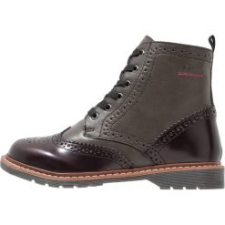 S.Oliver RED LABEL Botki sznurowane grey. Szare buty zimowe damskie s.Oliver RED LABEL, z materiału, na sznurówki. W wyprzedaży za 179,25 zł.