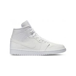 Nike Sneakersy WmnsAirJordan1Mid. Szare sneakersy damskie Nike, ze skóry. Za 444,00 zł.