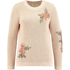 Swetry klasyczne damskie: Cartoon Sweter rose dust