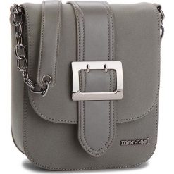 Torebka MONNARI - BAG7560-019 Grey. Szare listonoszki damskie marki Monnari, bez wzorów, ze skóry ekologicznej, bez dodatków. W wyprzedaży za 129,00 zł.
