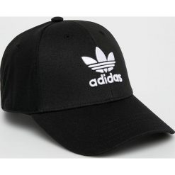 Adidas Originals - Czapka. Czarne czapki damskie adidas Originals, bez wzorów, z bawełny. Za 69,90 zł.